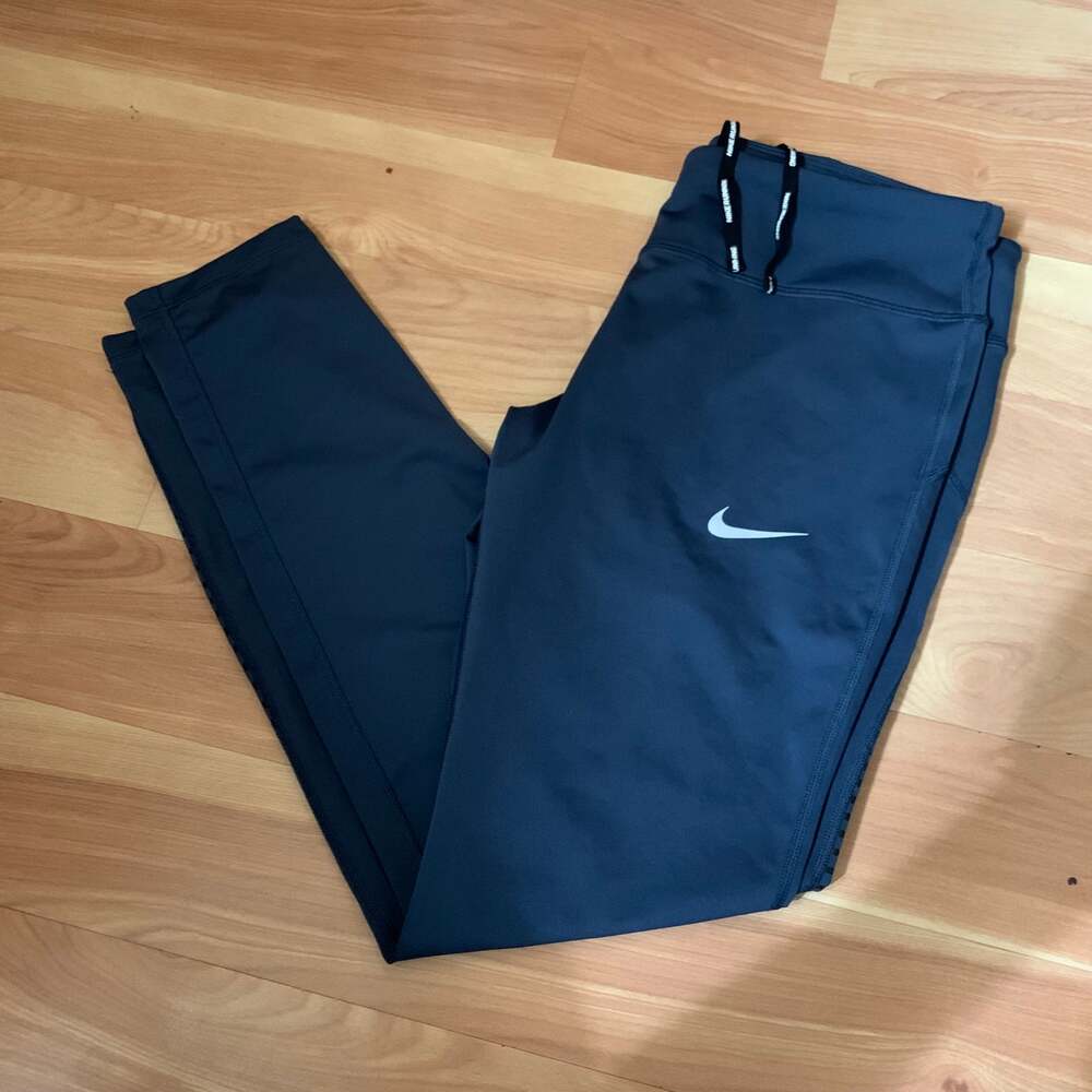 Nike Power Flash Epic Training Tight Women's Size Large 856682-471 Thunder Blue